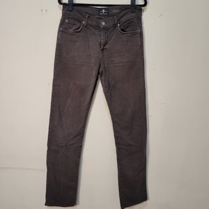 7FAM Dark Grey Slimmy Jeans